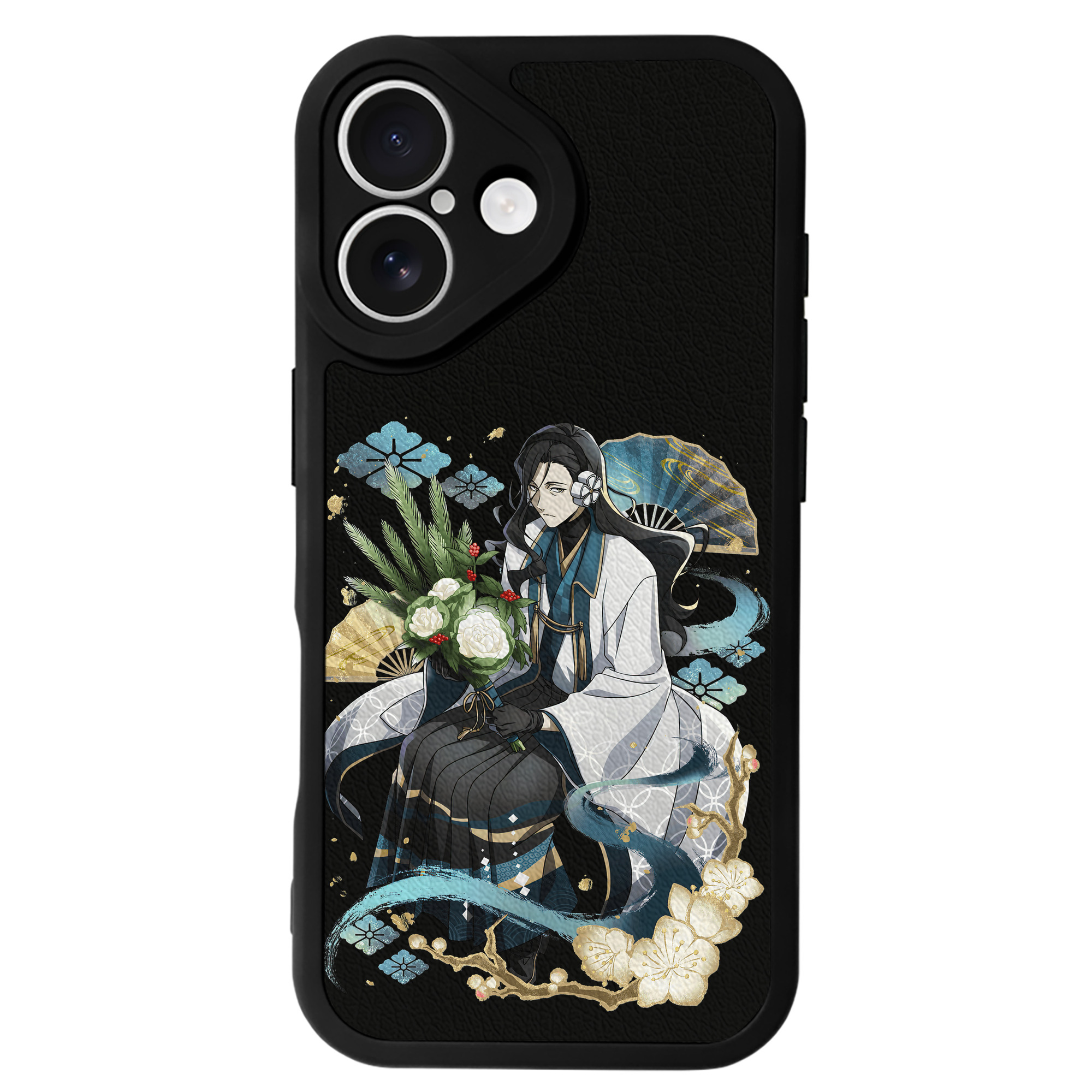 （画像用） 文豪ストレイドッグス Bungo Stray Dogs 【iPhone 16シリーズ対応】シリコンスマホケース（レザー調） 材質：シリコン